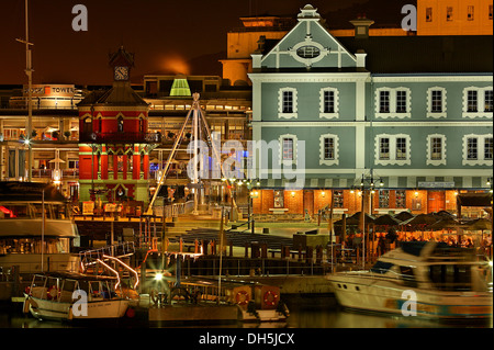 Wasser, Bars, Nacht, Cape Town, Südafrika, Afrika Stockfoto