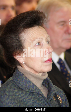 Prinzessin Anne, Prinzessin Royal Besuche Sheffield, South Yorkshire, UK, 2012. Stockfoto