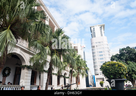 Ehemaligen Polizeihauptquartier in Hong Kong, jetzt 1881 Heritage. Stockfoto