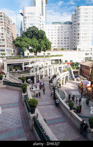 Ehemaligen Polizeihauptquartier in Hong Kong, jetzt 1881 Heritage. Stockfoto