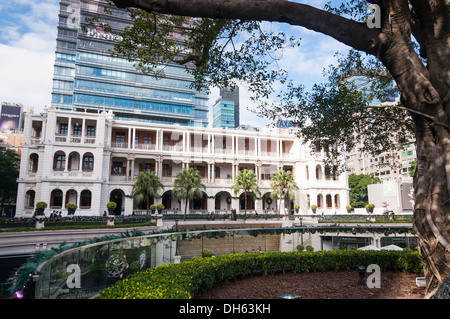 Ehemaligen Polizeihauptquartier in Hong Kong, jetzt 1881 Heritage. Stockfoto