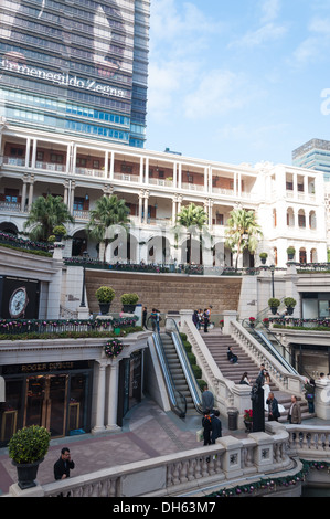 Ehemaligen Polizeihauptquartier in Hong Kong, jetzt 1881 Heritage. Stockfoto