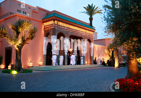 La Mamounia Luxus Hotel, Marrakesch, Marokko, Afrika Stockfoto