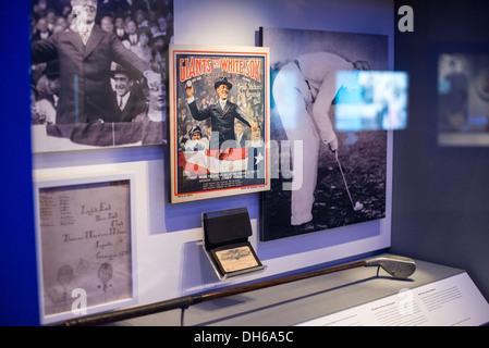 WASHINGTON DC, USA - eine Ausstellung in der Woodrow Wilson Presidential Memorial ausstellen und Learning Center im Ronald Reagan Building in Downtown Washington DC. Die Gedenkstaette erinnert an die 28 amerikanischen Präsidenten. Stockfoto