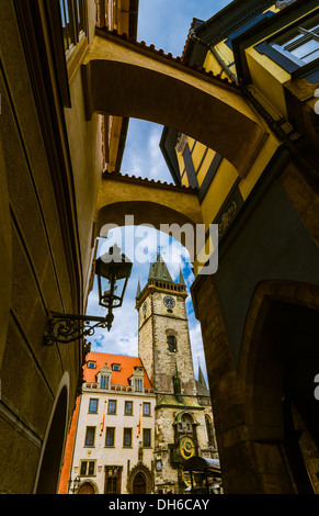 Altes Rathaus, Stare Mesto, Prag Stockfoto