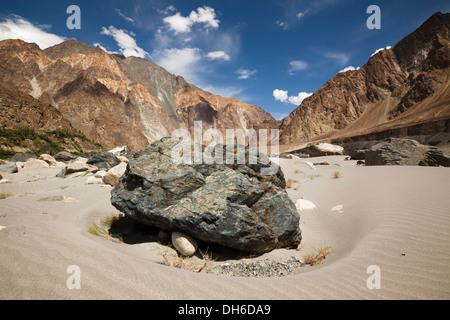 Shyok Flusstal, Nubra, Ladakh, Nordindien Stockfoto