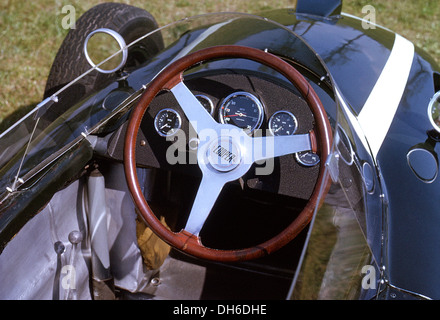 Cooper-Climax T51, Donington Park, Melbourne Loop ca. 1978 während der Tests von Phil Hill für Straße und Rennstrecke magazine Australia. Stockfoto