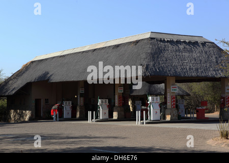 Skukuza Rest Camp im Krüger Nationalpark, Südafrika Stockfoto