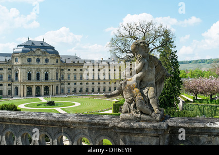 Residenz Palace in Würzburg Stockfoto