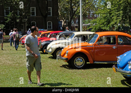 Volkswagen Marmelade auf Governors island Stockfoto