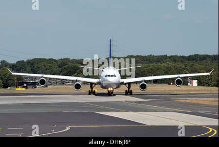 Lufthansa Airbus A340 Stockfoto