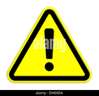 Warnschild Stockfoto