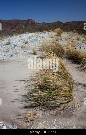 Wüstenähnlichen Landschaft des Cabo de Gata-Níjar Natural Park in Andalusien, Spanien Stockfoto