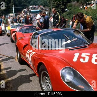 Alfa Romeo T33 Stradale Freiburg-Schauinsland, 1968. Stockfoto