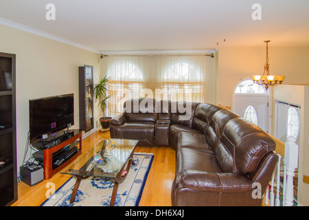 Komfortable und moderne Wohnzimmer. Stockfoto