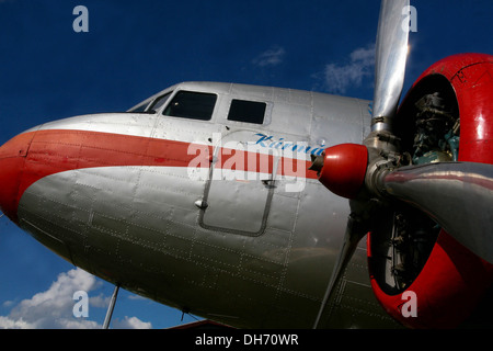 Die Lisunov Li-2 war eine lizenzpflichtgefertigte sowjetische Version der Douglas DC-3 Stockfoto