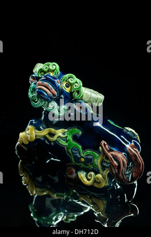 Traditionelle Skulptur des chinesischen Sternzeichen, Ox Stockfoto