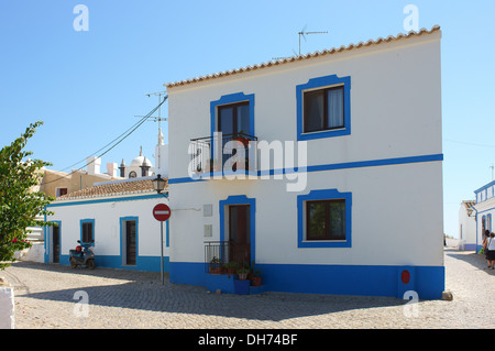 Algarve Dorfhaus Cacela Velha Algarve Portugal Stockfoto