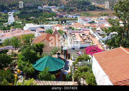 Blick vom maurischen Burg Silves Algarve Portugal Stockfoto