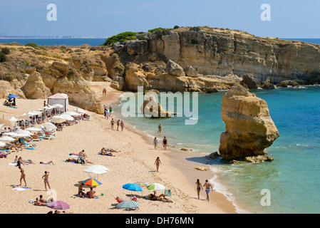 Portugal, Algarve, Praia de São Rafael, in der Nähe von Albufeira Stockfoto