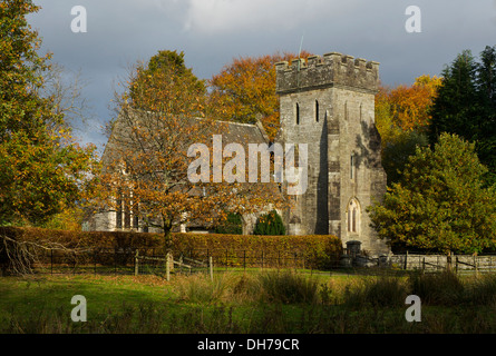 St.-Margarethen Kirche, Low Wray, neben Wray Castle, Lake District National Park, Cumbria, England UK Stockfoto