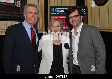 Jefferey Hayden Eva Marie Saint und Ben Mankiewicz erscheinen im Ritz Carlton Philadelphia Hotel vor einer Vorführung von "North Stockfoto