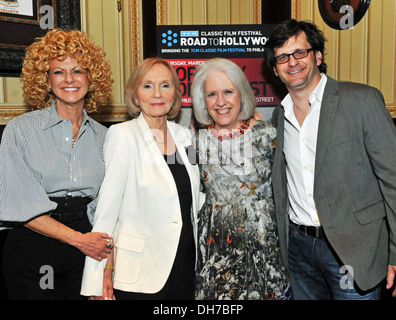 Eva Marie Saint Ben Mankiewicz und Gäste erscheinen im Ritz Carlton Philadelphia Hotel vor einer Vorführung von "Nord von Stockfoto