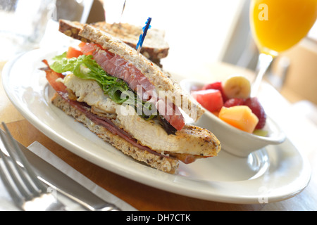 Babette es gibt ein Restaurant im East Hampton NY serviert Frühstück, Mittag- und Abendessen, Bio, lokalen und saisonalen Stockfoto