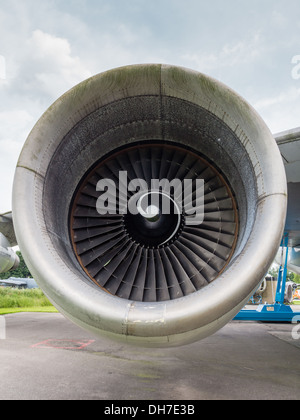 Nahaufnahme einer 747 Jumbo Jet-Engine Stockfoto