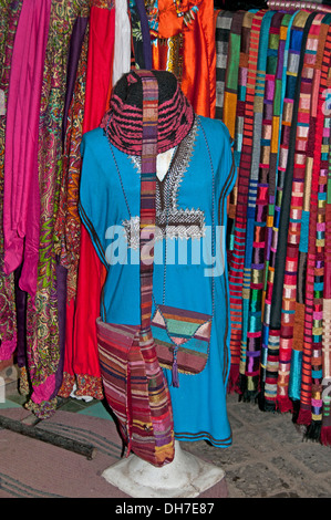 Mode Shop Marrakesch Marokko Medina Souk Markt Stockfoto