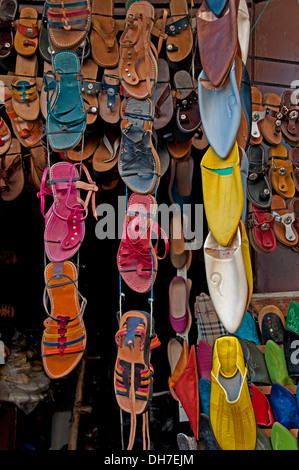 Marrakesch Marokko Medina Souk Markt Shop Stockfoto