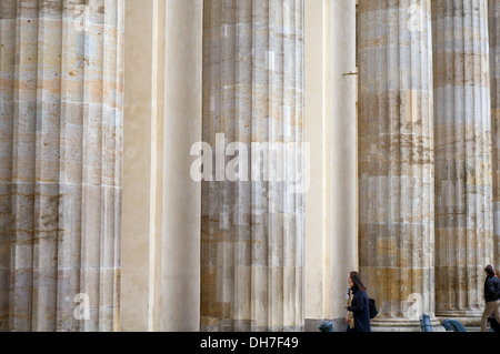 Das Brandenburger Tor in Berlin, Deutschland Stockfoto