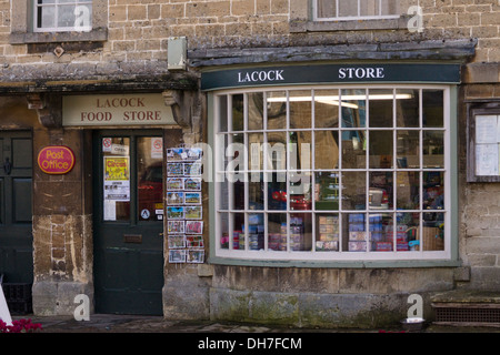 Dorf Lacock in Wiltshire England UK Lacock Store Stockfoto