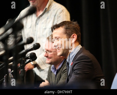 Joseph Gordon-Levit Wondercon 2012 - "Looper" Pressekonferenz Anheim, Kalifornien - 17.03.12 Stockfoto