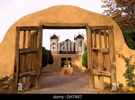 Santuario de Chimayo (1816), Chimayo, New Mexico, Vereinigte Staaten Stockfoto