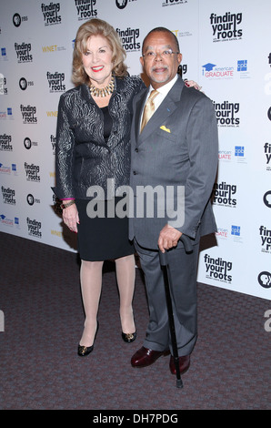 Pat Harrison und Henry Louis Gates Jr. bei premiere von "Finden Ihre Wurzeln" an Friedrich P Rose Hall Jazz at Lincoln Center neue Stockfoto