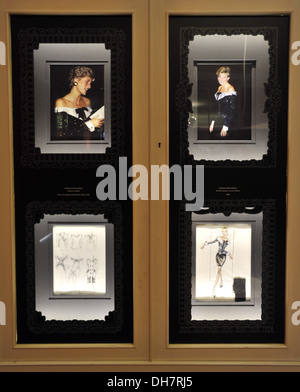 Diana: Einblicke in eine moderne Prinzessin - Fototermin und Presse Sichtweise im Kensington Palace London England - 20.03.12 Stockfoto