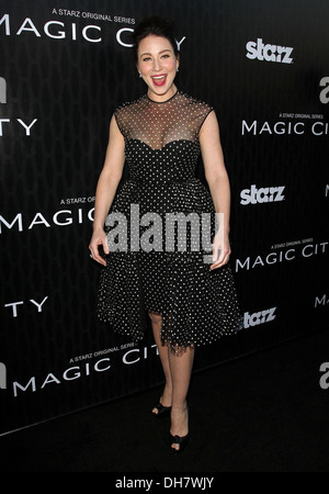 Lynn Collins Los Angeles Premiere von Starz neue Serie "Magic City" statt, an der DGA Los Angeles California - 20.03.12 Stockfoto