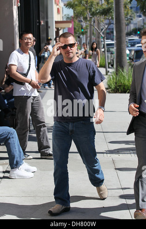 Chris O'Donnell unterwegs in Beverly Hills... Los Angeles, Kalifornien - 21.03.12 Stockfoto