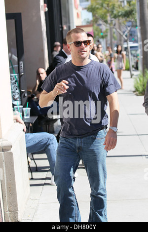 Chris O'Donnell unterwegs in Beverly Hills... Los Angeles, Kalifornien - 21.03.12 Stockfoto