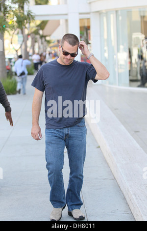 Chris O'Donnell unterwegs in Beverly Hills... Los Angeles, Kalifornien - 21.03.12 Stockfoto