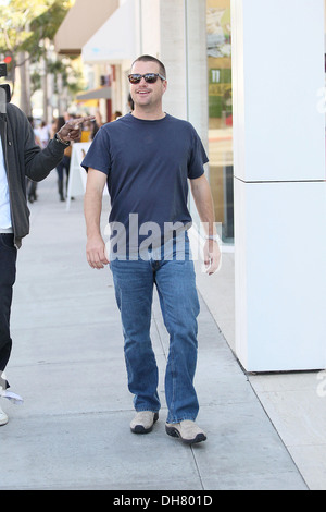 Chris O'Donnell unterwegs in Beverly Hills... Los Angeles, Kalifornien - 21.03.12 Stockfoto