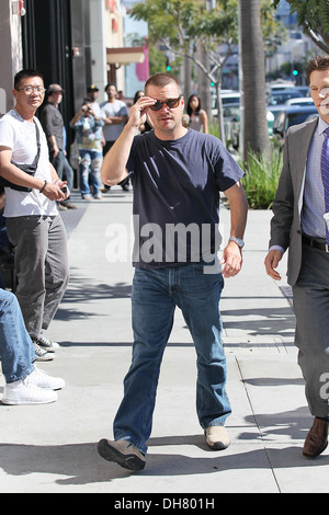 Chris O'Donnell unterwegs in Beverly Hills... Los Angeles, Kalifornien - 21.03.12 Stockfoto