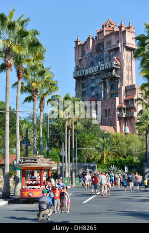 Hollywood Tower Hotel in Hollywood Studios, Disney World Resort, Orlando Florida Stockfoto