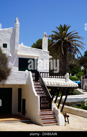 Binibeca Vell touristischen Dorf, Sant Lluis, Menorca, Spanien Stockfoto