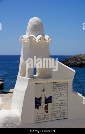 Binibeca Vell touristischen Dorf, Sant Lluis, Menorca, Spanien Stockfoto