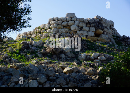 Talaiot, Torralba d ' en Salord, Menorca, Spanien Stockfoto