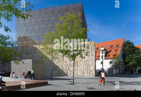 Ohel Jakob Synagoge am St.-Jakobs-Platz, Stadtteil Altstadt-Lehel, München, Bayern Stockfoto