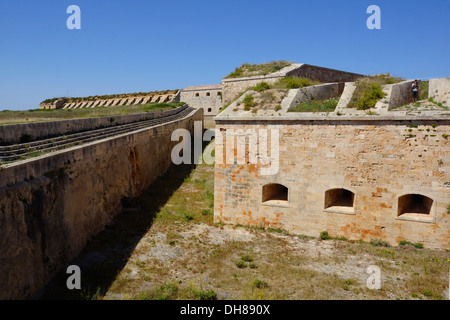 Fortalesa De La Mola, port de Mao, Menorca, Spanien Stockfoto