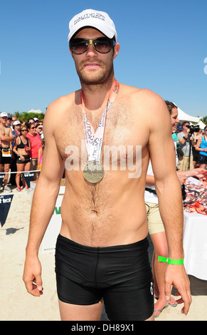 Geoff Stults 5th Annual Nautica South Beach Triathlon zugunsten von St. Jude Children Research Hospital Miami Beach Florida- Stockfoto